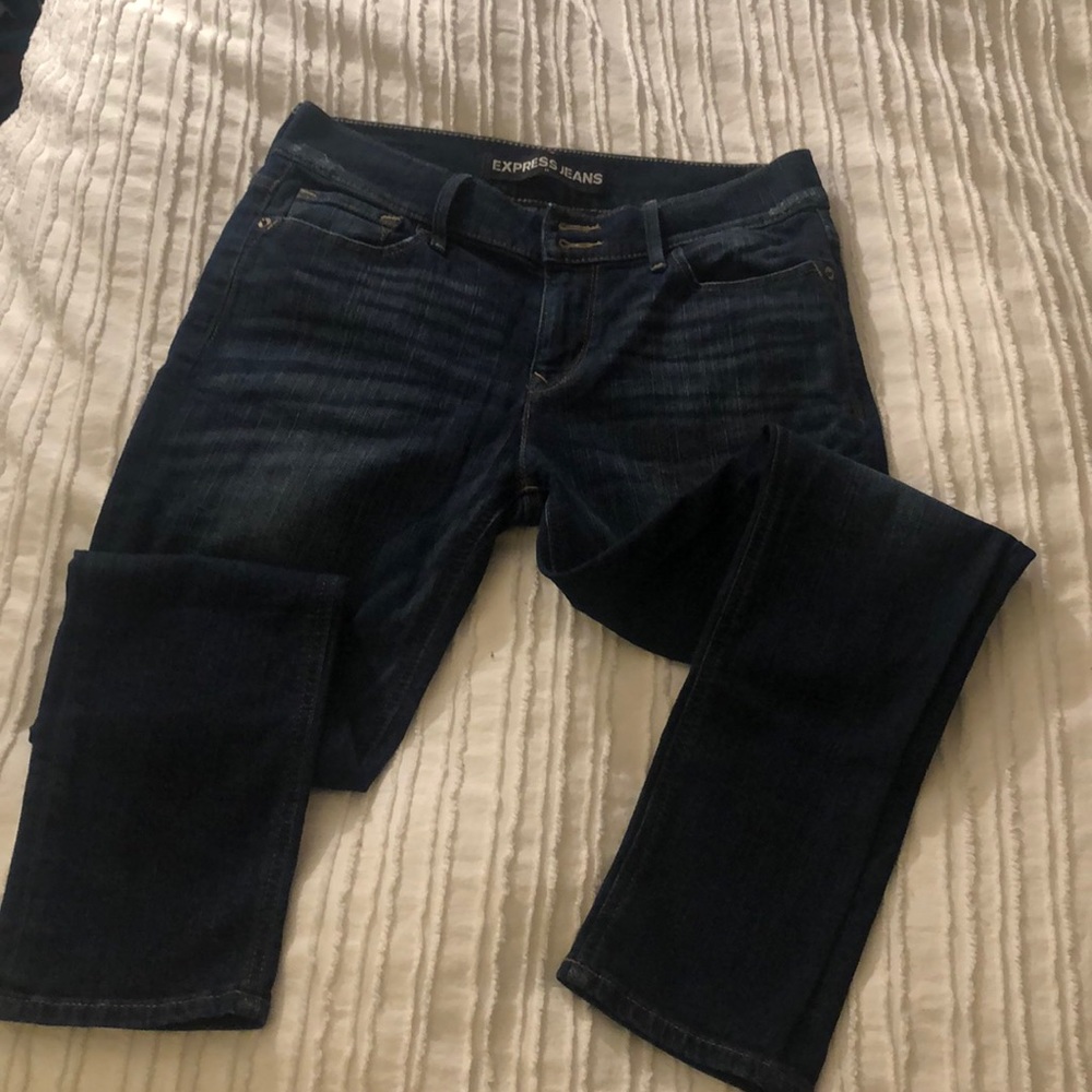 Express Cropped Legging Midrise Jeans